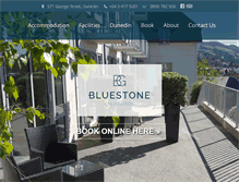 Tablet Screenshot of bluestonedunedin.co.nz